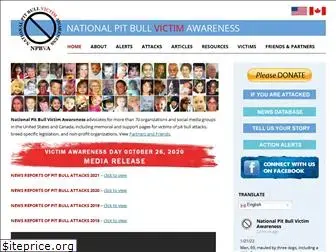 nationalpitbullvictimawareness.org