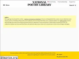 nationalpoetrylibrary.org.uk