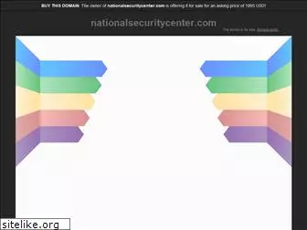 nationalsecuritycenter.com