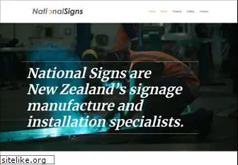 nationalsigns.co.nz