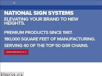 nationalsignsystems.com