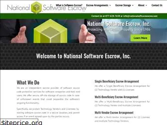 nationalsoftwareescrow.com