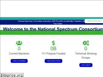 nationalspectrumconsortium.org