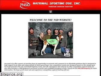 nationalsportingdog.com