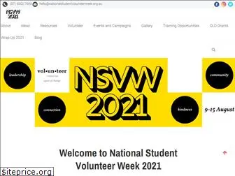 nationalstudentvolunteerweek.org.au