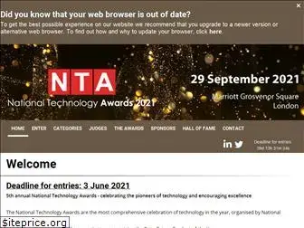 nationaltechnologyawards.co.uk