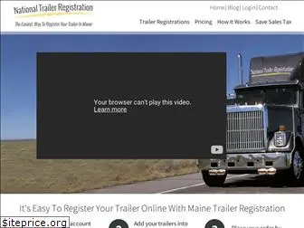 nationaltrailerregistration.com