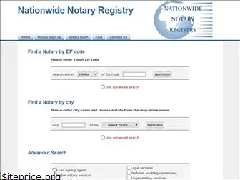 nationwidenotaryregistry.com
