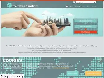 native-translator.dk