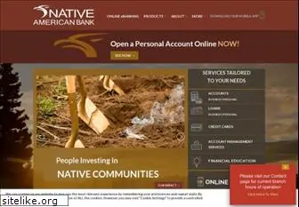 nativeamericanbank.com