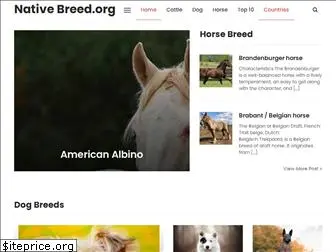 nativebreed.org