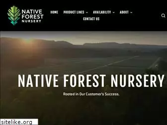 nativeforestnursery.com
