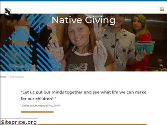 nativegiving.org