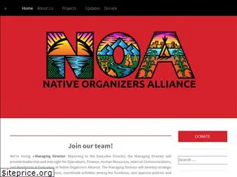 nativeorganizing.org