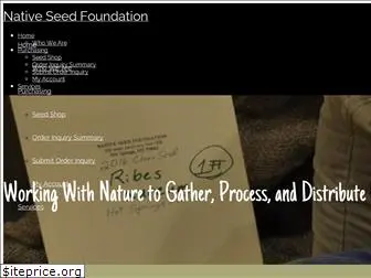 nativeseedfoundation.com