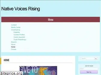 nativevoicesrising.org