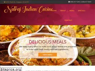 natrajindiancuisine.com