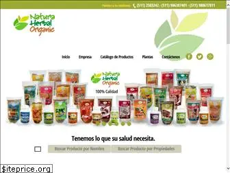 naturaherbalorganicperu.com