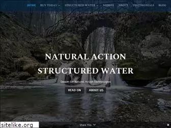 naturalactionstructuredwater.com
