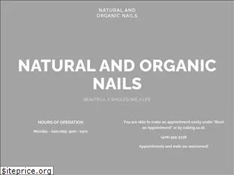 naturalandorganicnails.com