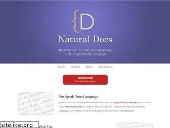 naturaldocs.org