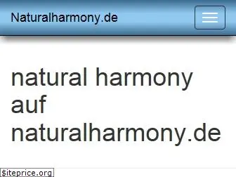 naturalharmony.de
