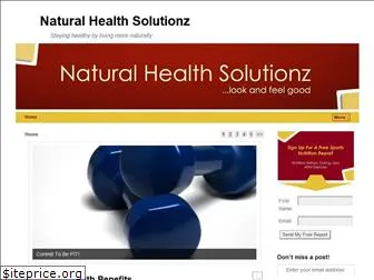 naturalhealthsolutionz.com
