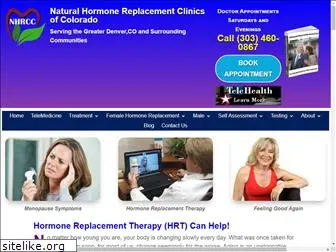 naturalhormonereplacementclinicsofcolorado.com
