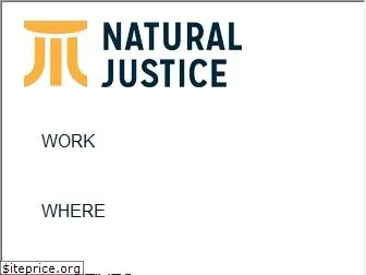 naturaljustice.org