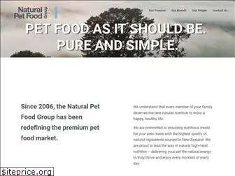 naturalpetfoodgroup.com