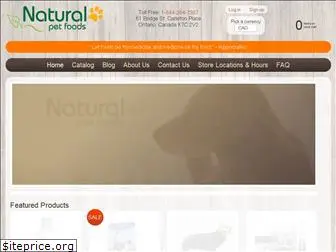 naturalpetfoods.ca