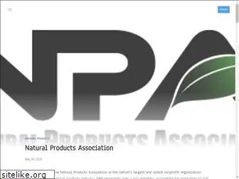 naturalproductsassoc.org