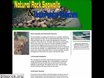 naturalrockseawalls.com
