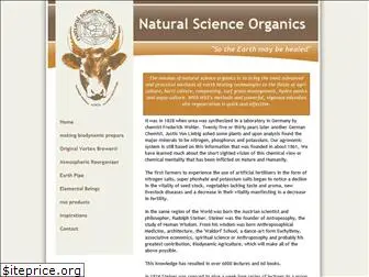 naturalscienceorganics.com