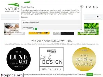 naturalsleepmattress.com