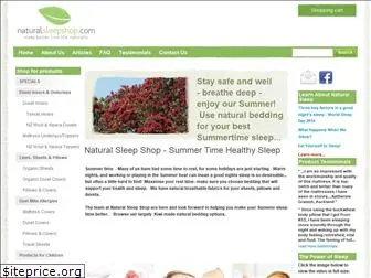 naturalsleepshop.com