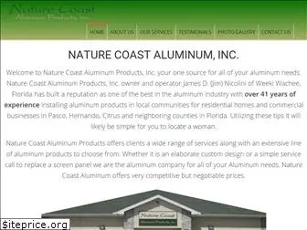 naturecoastaluminum.com