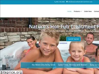 natureshottubtreatment.com