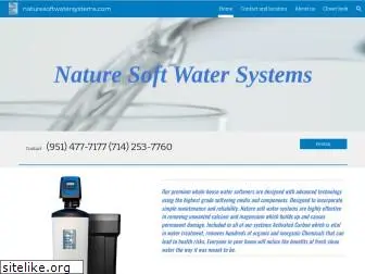naturesoftwatersystems.com