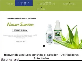 naturessunshineelsalvador.com