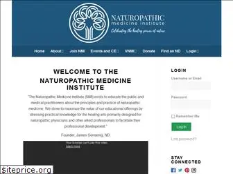 naturopathicmedicineinstitute.org