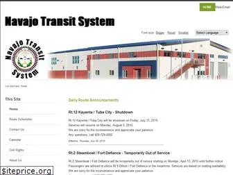 navajotransit.com