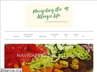 navigatingtheallergiclife.com