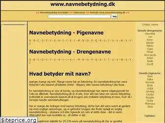 navnebetydning.dk