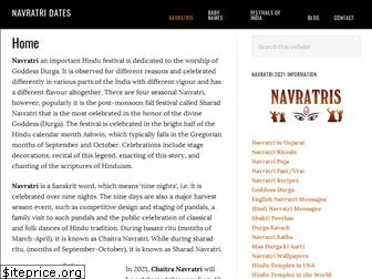 navratridates.com