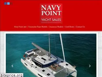 navypointyachtsales.com