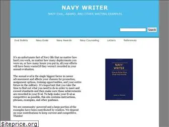 navywriter.com