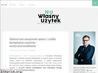 nawlasnyuzytek.com