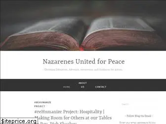 nazarenesforpeace.com