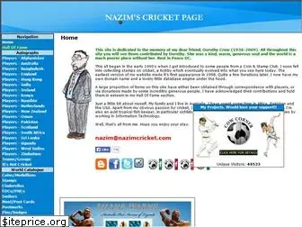 nazimcricket.com